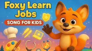 Foxy Teaches Jobs for Kids | Fun Learning Song for Children