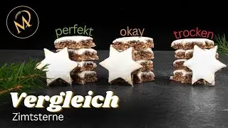 Perfekte Zimtsterne: So einfach ist es! Nie wieder trockene Pl&auml;tzchen!✨
