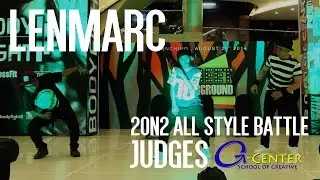Edo Hesl, Rc Ecko Black, Miss B | JUDGES 2ON2 ALL STYLE | Lenmarc Art Center