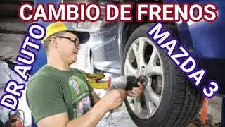 como cambiar frenos delanteros y el aceite a un 2008 Mazda 3