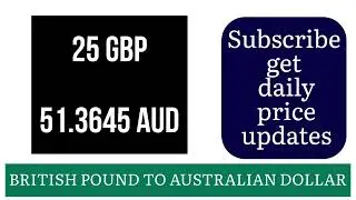 BRITISH POUND TO AUSTRALIAN DOLLAR EXCHANGE RATES TODAY 14 MAY 2025 (GBP TO AUD)