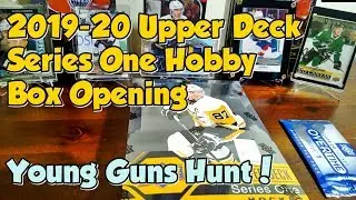 My First 2019/20 Upper Deck Series 1 Hockey Hobby Box Break! - Young Guns Chase!