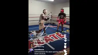 Devin Haney sparring Blair Cobbs (2016)
