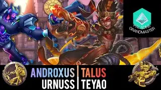 Paladins Grandmaster | Duo Pro Talus & Androxus (Teyao & urnuss)