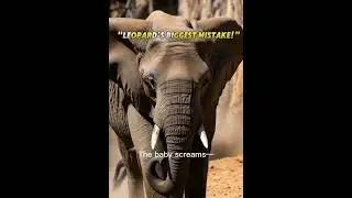 &ldquo;Mother Elephant&rsquo;s Revenge: When a Leopard Attacked Her Baby&rdquo; #babyanimal #animals #animalrescue
