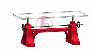 Three Screw Jack Mechanisms for Crank Table/Screw Jack Lifting System