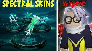 Buying Spectral Artifact Weapons In BedWars Blockman Go