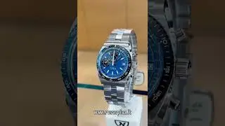 Nivada Grenchen Autochron Blue 77003A45 - Gioielleria Rosaspina