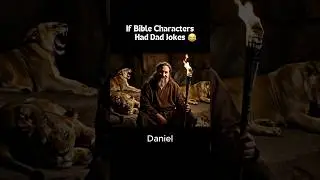 If Bible Characters Had Dad Jokes 🤣 #shorts #funny #bible #ai