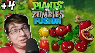#4 Explosive Shooter vs. Explosive Grandfathers! | Plants vs. Zombies Fusion Walkthrough
