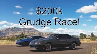 Turbo 302 Foxbody VS Ls3 powered Foxbody | 200k Grudge race | Forza Horizon 3