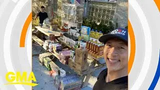 Unemployed man starts coat drive and food pantry