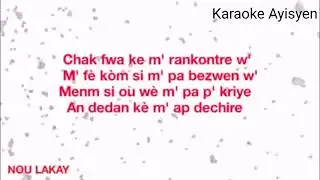 Ou pi la Dadou oasket karaoke  ayisien 