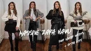 HUGE ZARA TRY-ON HAUL! | DECEMBER 2019 WINTER OUTFITS UK
