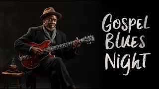 Night Gospel Blues Instrumental 🌙 Calm & Hopeful Vibes #192