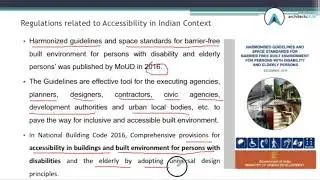 Legislation and regulations related to Accessibility in India