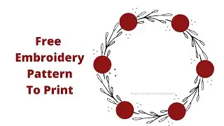 New circle hand embroidery design for beginner super creative hand embroidery stitch circle design 1