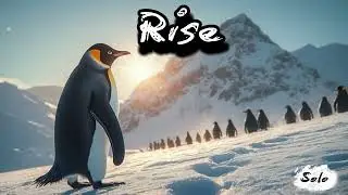 Rise  &ndash; Brave Penguin&rsquo;s Journey & Adventure | #Alone #Rise #Penguin #Adventure #Music #AI #Journey