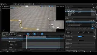 UE Cinematics How to use camera rig rail