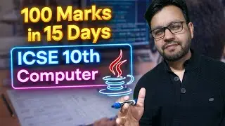 100 Marks in 15 days for ICSE 10th Computer Applications #icse10 #ypcomputerclasses