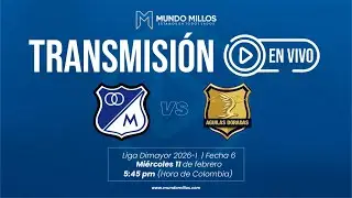 EN VIVO | MILLONARIOS vs &Aacute;guilas Doradas I Liga 2026-I - Fecha 6 | TRANSMISI&Oacute;N EN VIVO