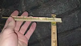 How to measure the inside flue diameter of a fireplace flue when it's too high to reach...