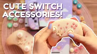 Cute Switch Accessories Unboxing // GeekShare + Amazon | CROSSMAS DAY 4
