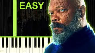 SECRET INVASION THEME - EASY Piano Tutorial