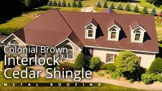 Metal roofing that looks like real cedar shingle :: Hampstead, New Hampshire