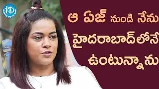 From That Age I Started Living In Hyderabad  - Mumaith Khan || Talking Movies With iDream