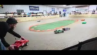 SC Stock Car (B-Main) #ovalracing #traxxas 