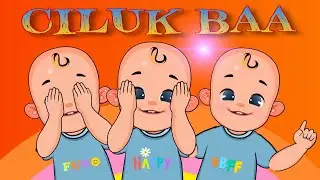 CILUK BAA | LAGU ANAK TREND TERBARU | KARTUN ANAK EDUKATIF | DOMDOM INDONESIA