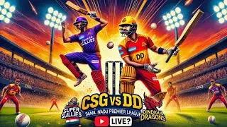 CSG vs DD &ndash; TNPL का महासंग्राम LIVE!🔥 कौन मारेगा बाज़ी? #shorts #livescore
