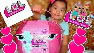 LOL BIGGER Surprise Dolls UnBoxing! Birthday Surprise! Part.2 #LOLSurpriseDolls
