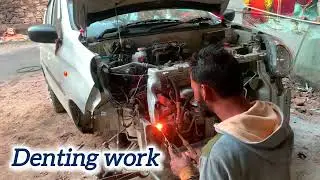 Accident Car repair in Nk Works || NK works berinag