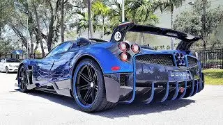 Pagani Huayra BC Macchina Volante at Pagani Miami Most Beautiful Hottest Car In the World