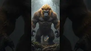 Epic Lion Gorilla Hybrid | Fantasy Creature