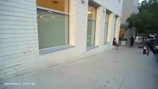 8/25/25 @2:20-2:34 WEIRD, DIRTY DREAD STALKER, TRACKER WITH WHITE BAG COMING FROM THE PARK
