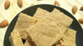 Healthy Wheat and Almond flour Sukhdi | Gujarati Sukhdi | Soft Sukhdi recipe | Gudpapri | golpapdi