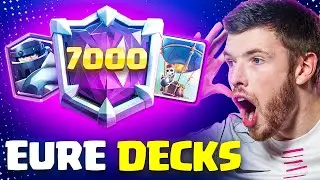 😨I'm playing Spectator Decks for 7,000 trophies... (sheer horror) | Clash Royale German