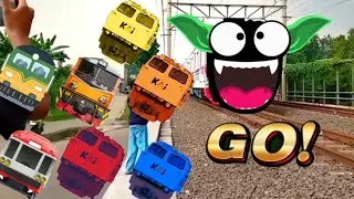Guess the correct image of train funny train video