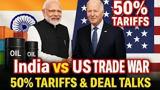👉 India-US Trade War 🔥 | 50% Tariffs, Russian Oil & Bilateral Deal Talks | Exposing the Truth