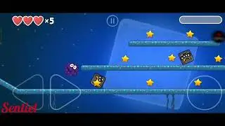 Прохождение Red Ball 4. Битва за Луну. Уровни [46-50]. Серия #10. [МУЗЫКАЛЬНАЯ ПАУЗА].