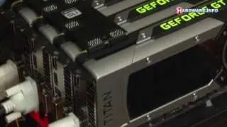 Nvidia GeForce GTX Titan Black 4-way SLI demo - Battlefield 4 and 3DMark Firestrike