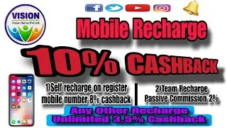 Vision Serve 799 Plan Full Details | 20 Level Income | Recharge Cashback | Full Plan Explained
