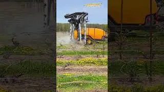 3-Row Vineyard Sprayer | Multi-Row Vineyard Spraying | Gregoire Speedflow Progress Sprayer
