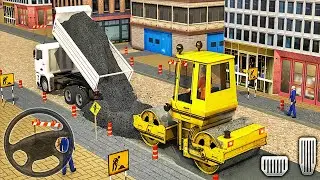 City Road Builder Construction 3D - Highway JCB Excavator Simulator - Android Gameplay