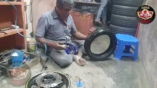 Mushroom Puncture in Chennai | Mushroom Puncture  vs Normal puncture | Tyre Puncture Repair in Tamil