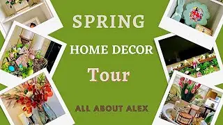 #Spring Home Decor Tour (2023) 🏡🪴📚🌸🕯️🌿💐