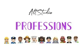 Professions 👩🏼&zwj;🏫 👮&zwj;♂️ 👨&zwj;⚕️ - AltStudio